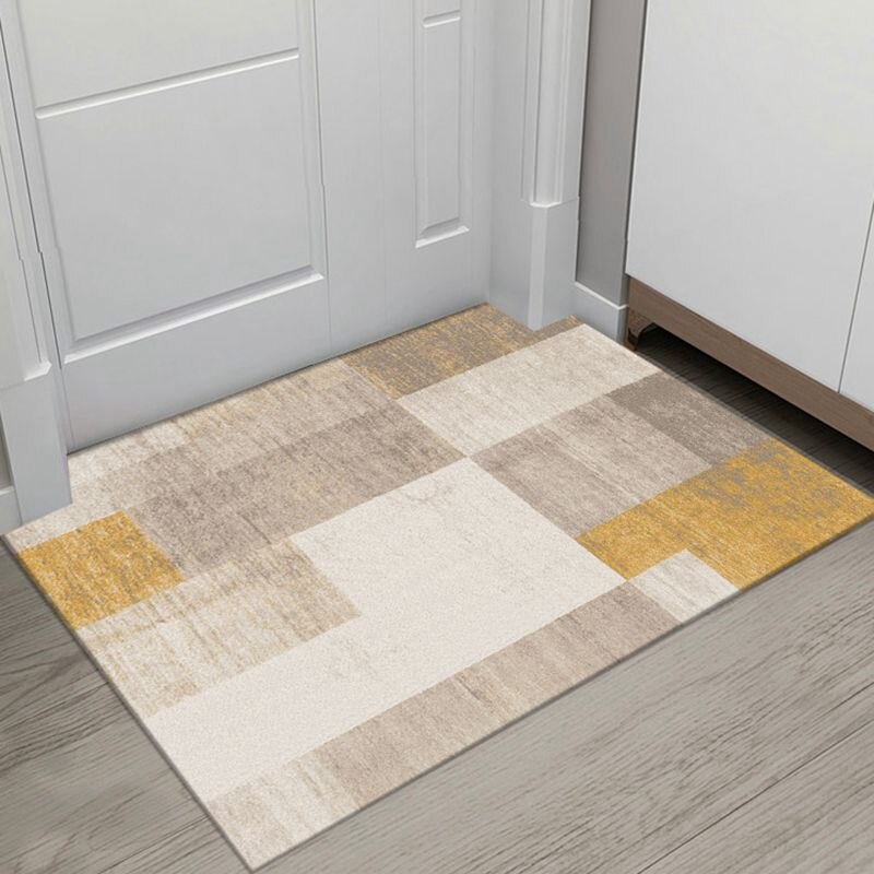 Moderne géométrique impression tapis de sol salons anti-dérapant tapis pour chambre cuisine salle de bain tapis bienvenue tapis pour porte d'entrée: mat style 2 / 40x60cm