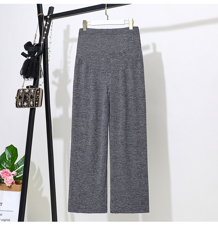 Moederschap Jeans Voor Zwangere Vrouwen Zwangere Broek Zwangerschap Kleding Lente Zomer Moederschap Broek Plus Size: Dark Grey / M