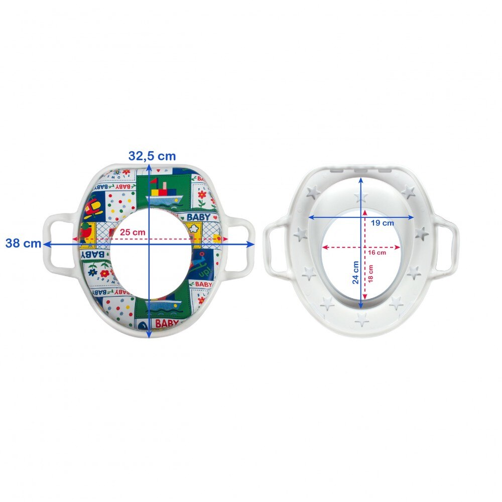 , Vliegtuigen, Helikopter Patroon Toiletbril Adapter