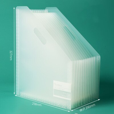 Tiedostokansio paperin järjestäjä säilytysteline monikerroksinen laajeneva laatikkotiedosto toimistotarvikkeet asiakirjapidike pöytäkansio: Asia selvä