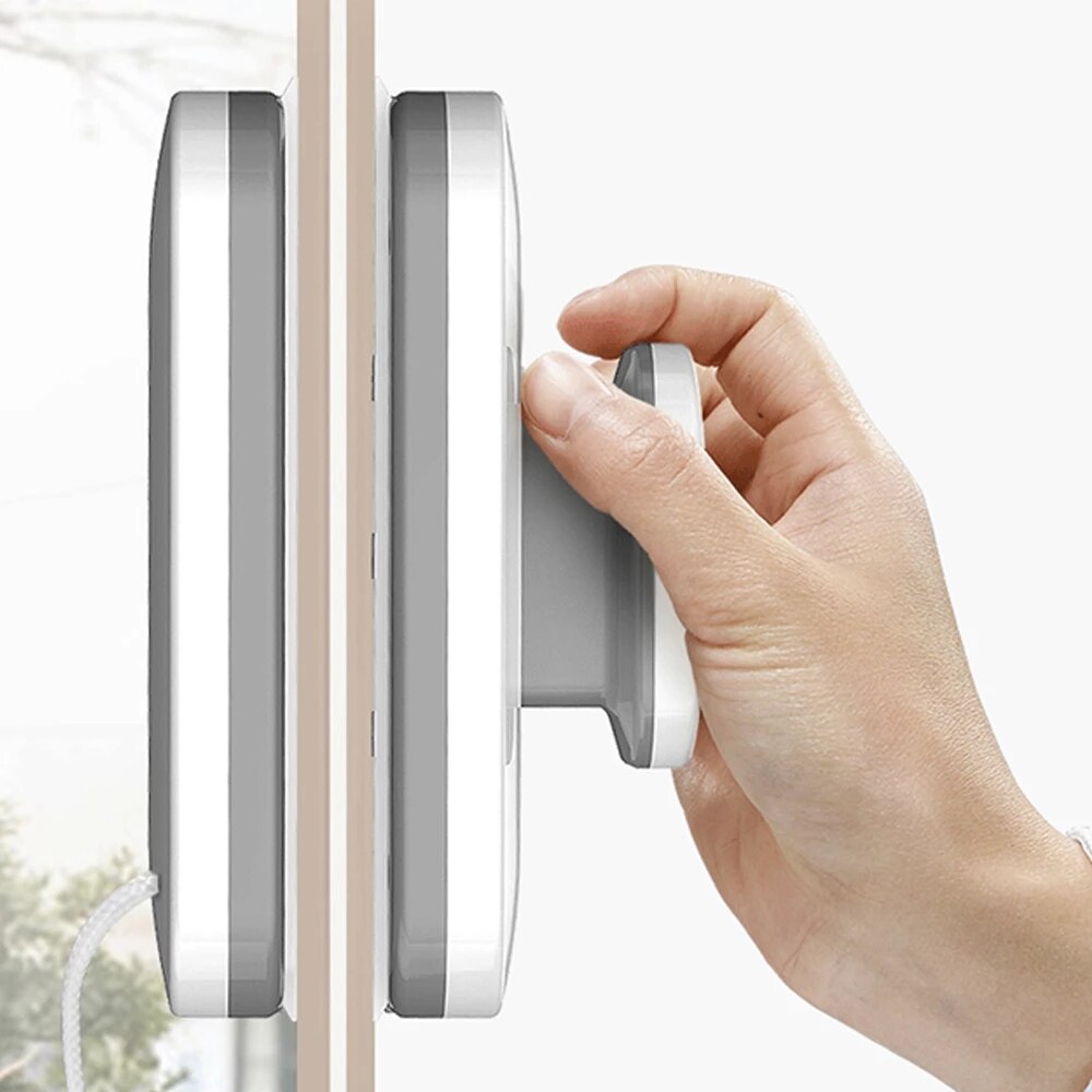 Lave-vitre magnétique Double face, brosse de nettoyage pour vitres extérieures, outils de nettoyage ménager