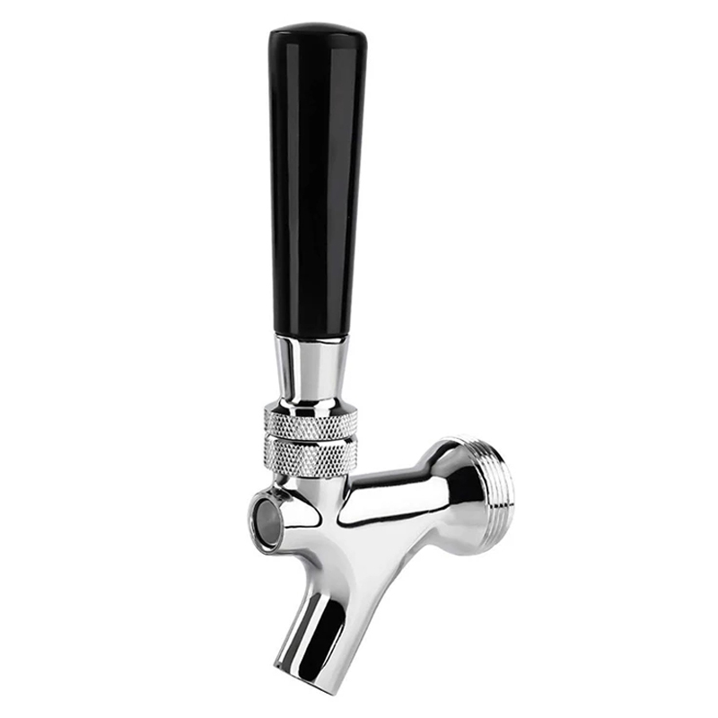 Craft Beer Tap with Liquid Ball Lock Quick Disconnect Assembly,Brewing Chrome Beer Faucet Taps Home brewery Draft Beer Dispenser: tap plastic handle