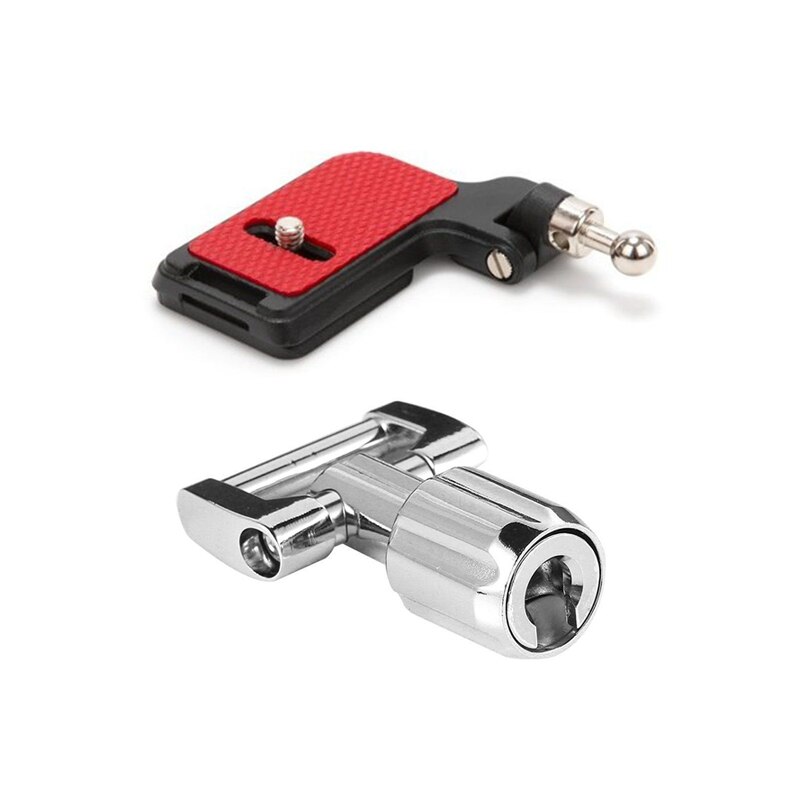Hebilla de cabeza de bola de liberación rápida, cierre rápido para cámara de velocidad de transporte, placa de liberación rápida, adaptador de cabeza de bola ARCA: Bundle B