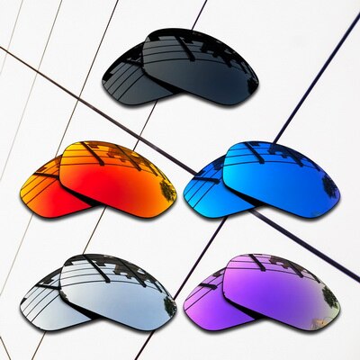 E.O.S Polarized Replacement Lenses for Oakley Juliet Sunglasses - Varieties Colors: All Polarized-5 Pair