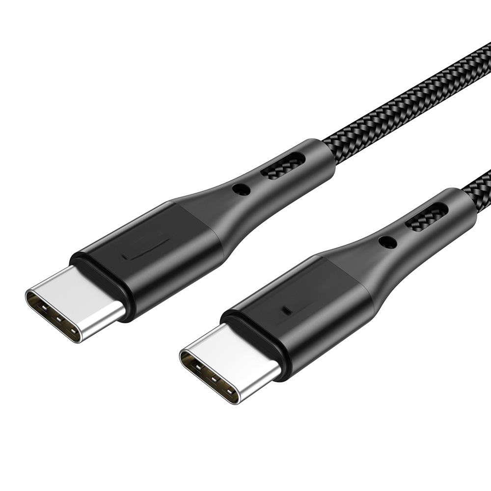 Voor Macbook Pro Air Ipad Pro Oplaadkabel Usb C Naar Usb C Kabel Qc 4.0 Pd Snel Opladen Voor xiaomi 11 10 9 Redmi 10 Note 9 8 Pro: Black / 1m