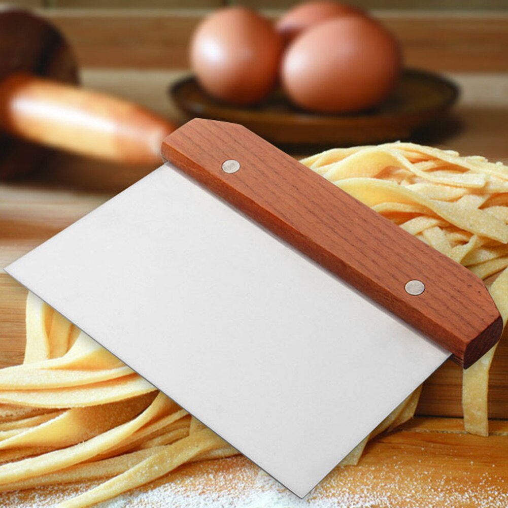Chopper-plancha de Metal de acero inoxidable, utensilios para hornear pan y Pizza, 1 Uds.