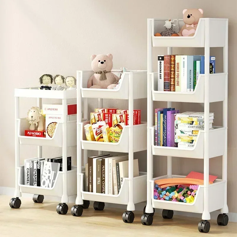 Carro de almacenamiento de cocina, estantería, armario de almacenamiento con hendidura, baño, sala de estar, estante organizador para el hogar, esquina de cocina estrecha
