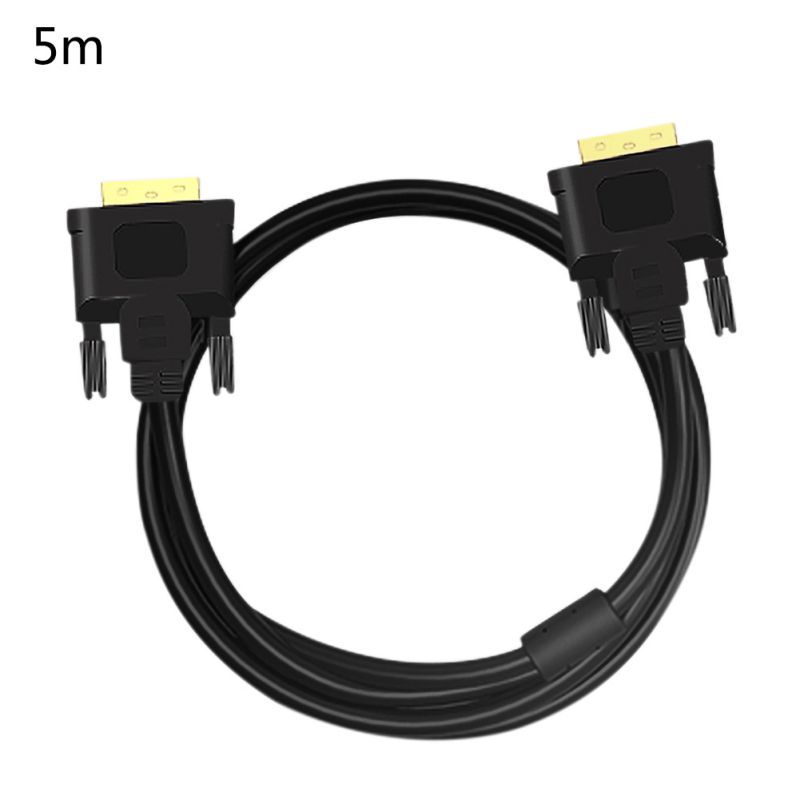 1.5-3-5 Meters DVI Data Cable 24 + 1 Computer Monitor HD Video Cable Male To Male