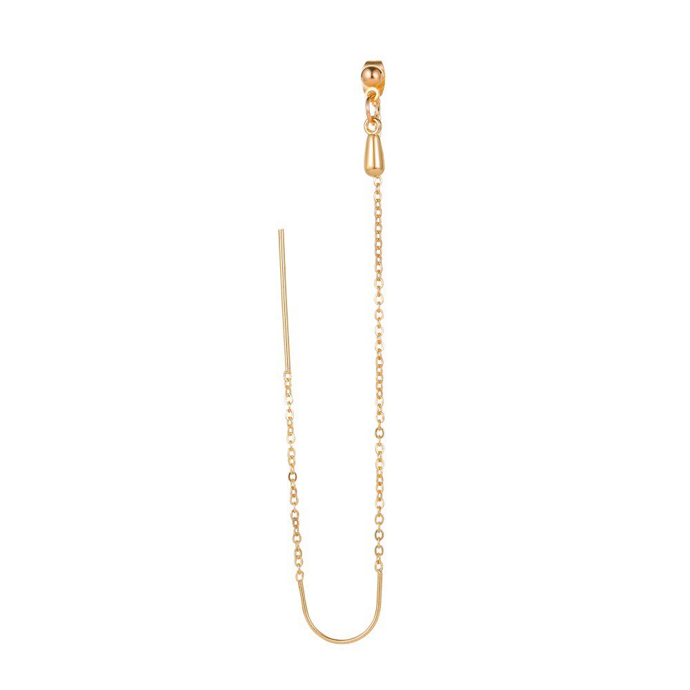 Modyle Einfache Kristall Gold Ohr Manschette Clip Auf Ohrringe Koreanische Earcuff Für Frauen Clips Ohrringe Ohne Durchbohrten Ohr Clip Pendientes: E02469