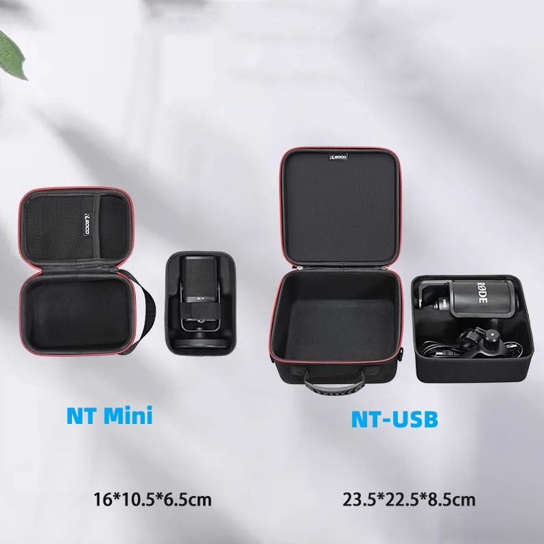 Carrying Case for Rode NT-USB/NT-USB+ Microphone, Waterproof Shockproof Storage Travel Case Bag Accessories for Rode Microphone