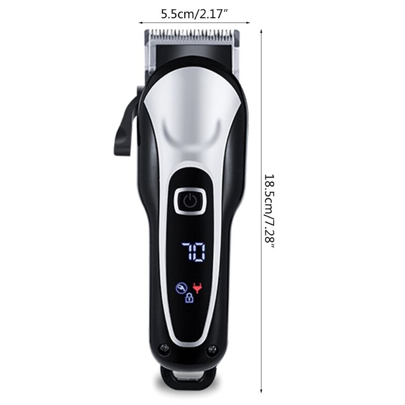 Elektrische tondeuse, dierentrimmer, kappersverzorgingsset, oplaadbare draadloze tondeuse, scheerapparaat