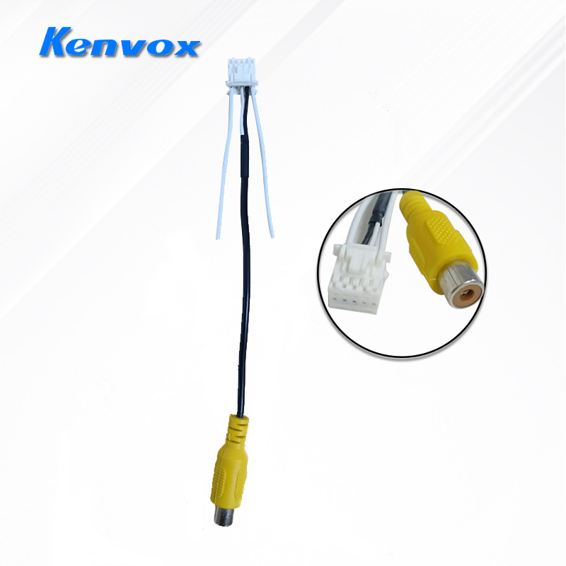 16-pins kabelboom USB-poortadapter GPS-antenne Video Audio RCA Wifi 4G-LEZERkabel voor 2 Din Auto Android-systeem Hoofdunit: YELLOW