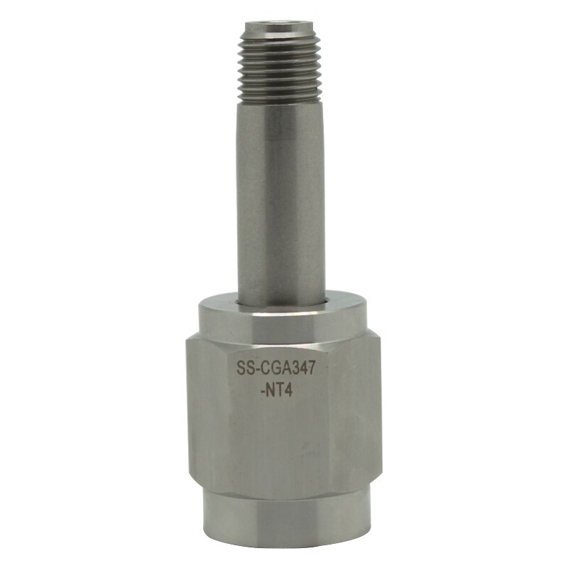 HPAT CGA-347 Nut & Nipple, Regulator Inlet Bottle Fittings - Air/High Pressure