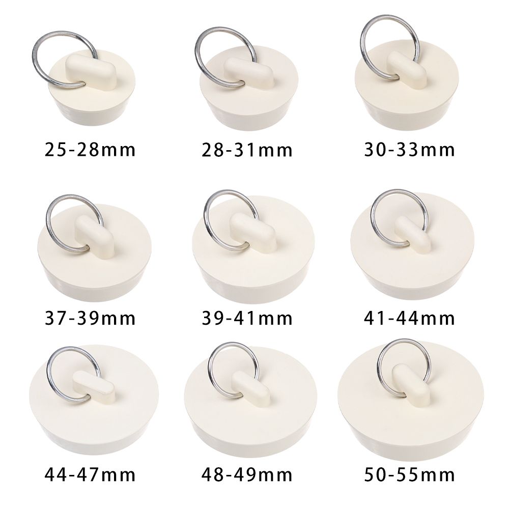 Tampa De Dreno De Borracha Redonda, Pia De Água, À Prova De Vazamento, Rolha De Banheira, Banheiro Prático, Cozinha, Acessórios Do Banheiro