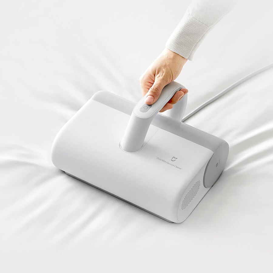 XIAOMI MIJIA Mite Remover Brush for Home Bed Quilt UV Sterilization disinfection Vacuum Cleaner 12000PA Cyclone Suction