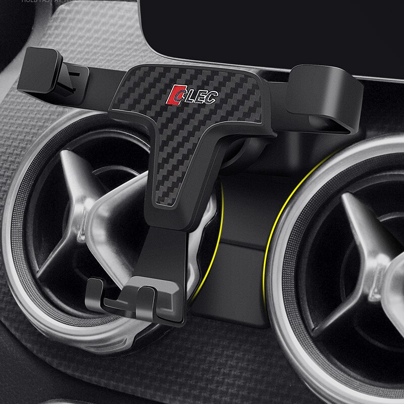 Apto para Mercedes-Benz GLA/A Class/CLA , accesorios de estilo de coche, soporte de teléfono móvil, soporte de montaje en salida de aire de coche, soporte de cuna