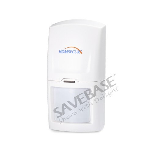 HOMSECUR DIY Wireless Monitoring Alarm System + Accessories For Burglar Alarm: A1-1 PIR Sensor