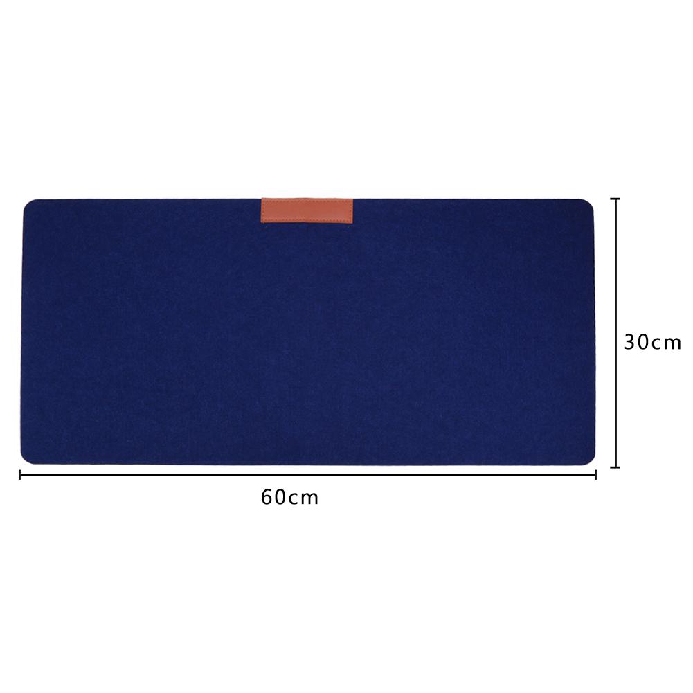 Große Büro Computer Schreibtisch Matte Moderne Tisch Tastatur Maus Pad Wollfilz Laptop Kissen Schreibtisch Matte Gamer Mauspad Matte Neue: royal blue