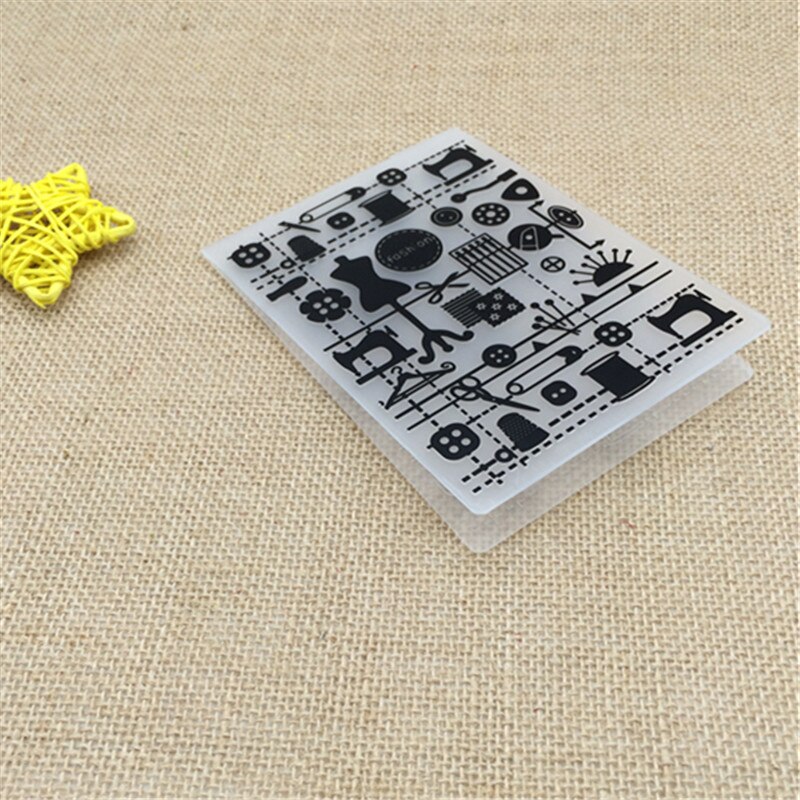 The Plastic Embossing Folders for DIY Scrapbooking Paper Craft/Card Making Decoration Supplies