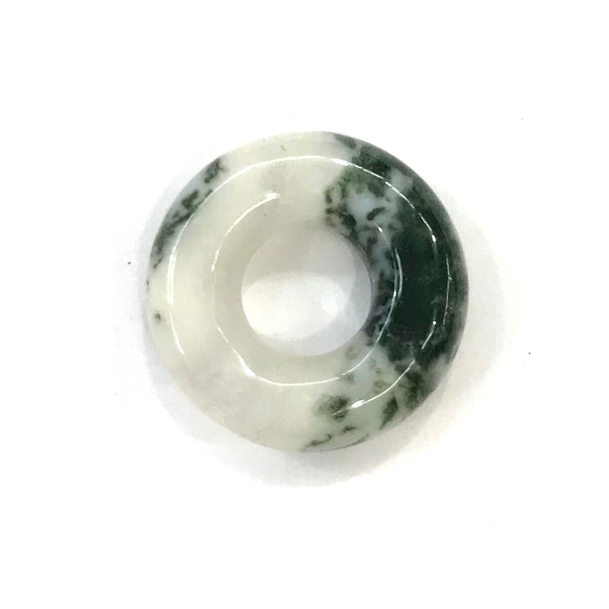 Natürliche Stein Anhänger Kristall Achate Halskette Anhänger für Schmuck Machen Gute Größe 15mm: Crazy Agate