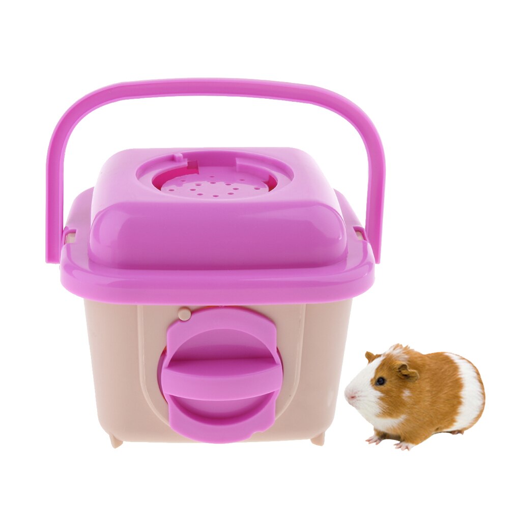 Draagbare Kleine Dieren Kooi Hamster Reizen Carrier Outdoor Travel Carrier