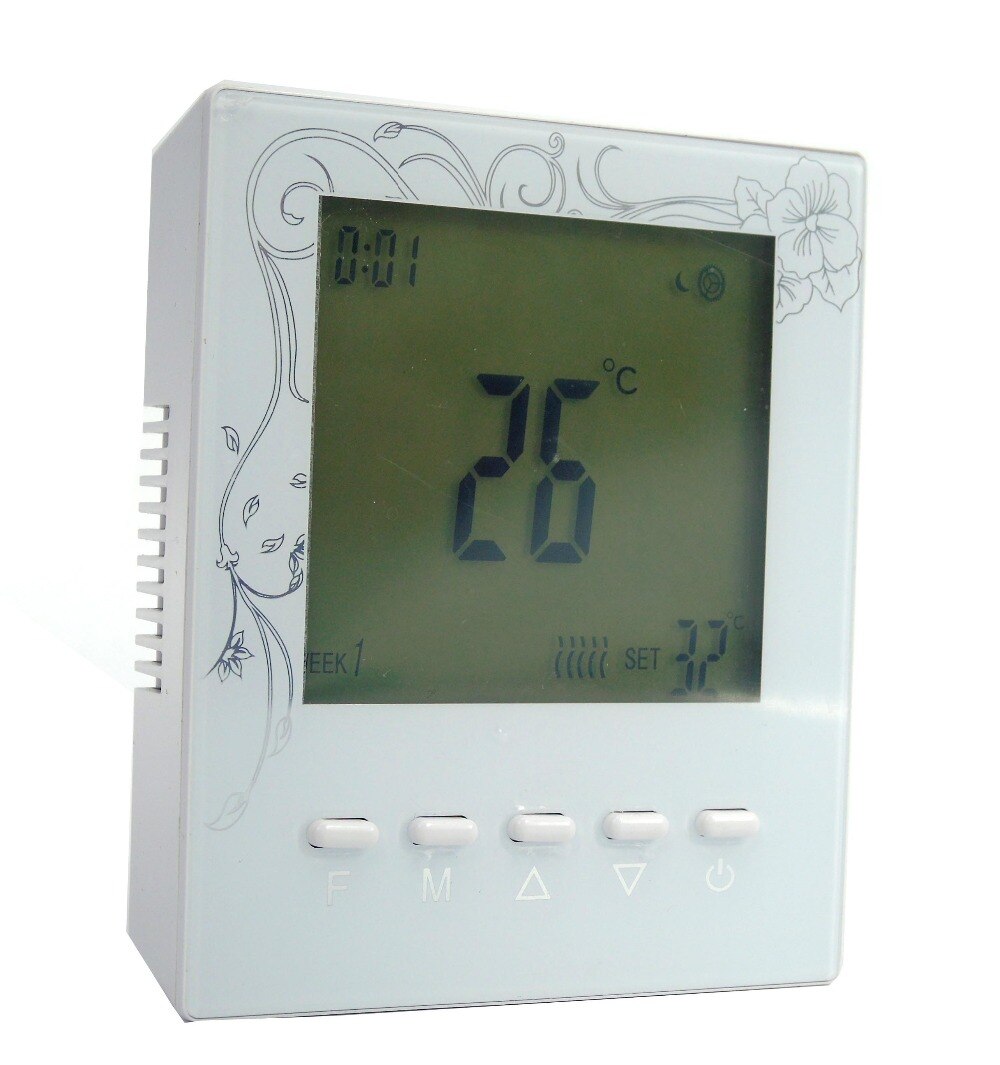 Battery powered Digital programmable gas boiler thermostat controller with Warm system