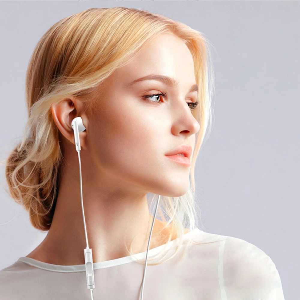 For HUAWEI CM33 Earphone USB Type-C In Ear Hearphone Headset Mic Volume HUAWEI Mate 10 Pro 20 X RS P20 30 Honor 7 8 V8