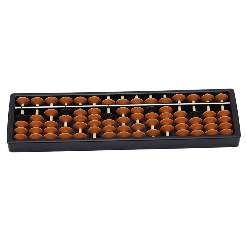 Herramienta aritmética de plástico para aprendizaje de matemáticas, Abacus de 15 dígitos, para chico, novedad