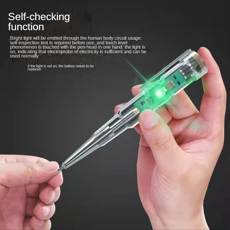 Lnduction Test Electrician Electric Pen Special High-Brightness Detection Disconnection test on-Off Check Break Point