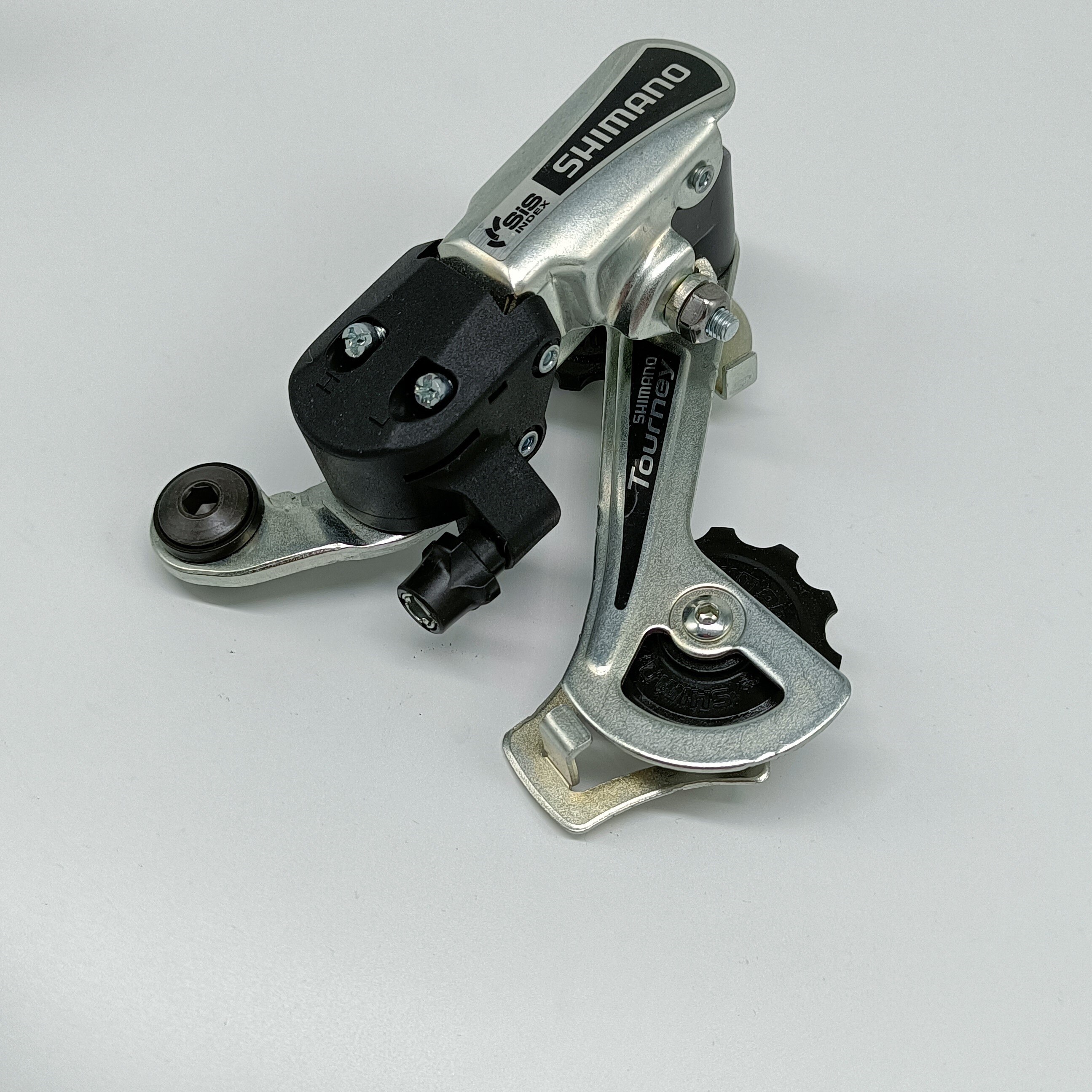 Shimano-desviador trasero TOURNEY RD-TY21B para bicicleta de montaña, 6/7 velocidades, negro, Iamok, piezas de bicicleta SS/GS: RD-TY21B-GS Silver