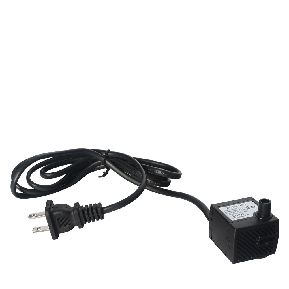 AC 110V/220V-240V 2.5W Miniature Black Electric Submersible Water Pumps Aquarium Fountain Air Fish Pond Tank 1pcs