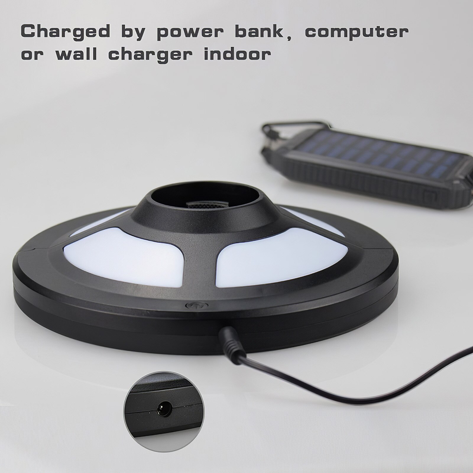 Outdoor Downlight LED Solar Flag Pole Lights Waterproof Flagpole Lamp Solar Umbrella Light Downlight Lighting