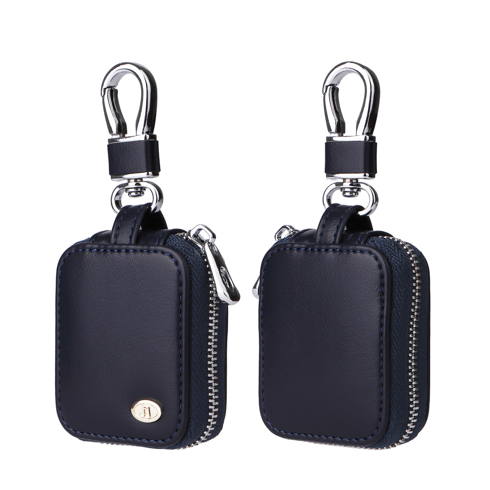 Juste antichoc en cuir PU pour Airpods 4, étui Airpods 2024, poudres de transport, sac universel, sauna, rangement pour téléphone