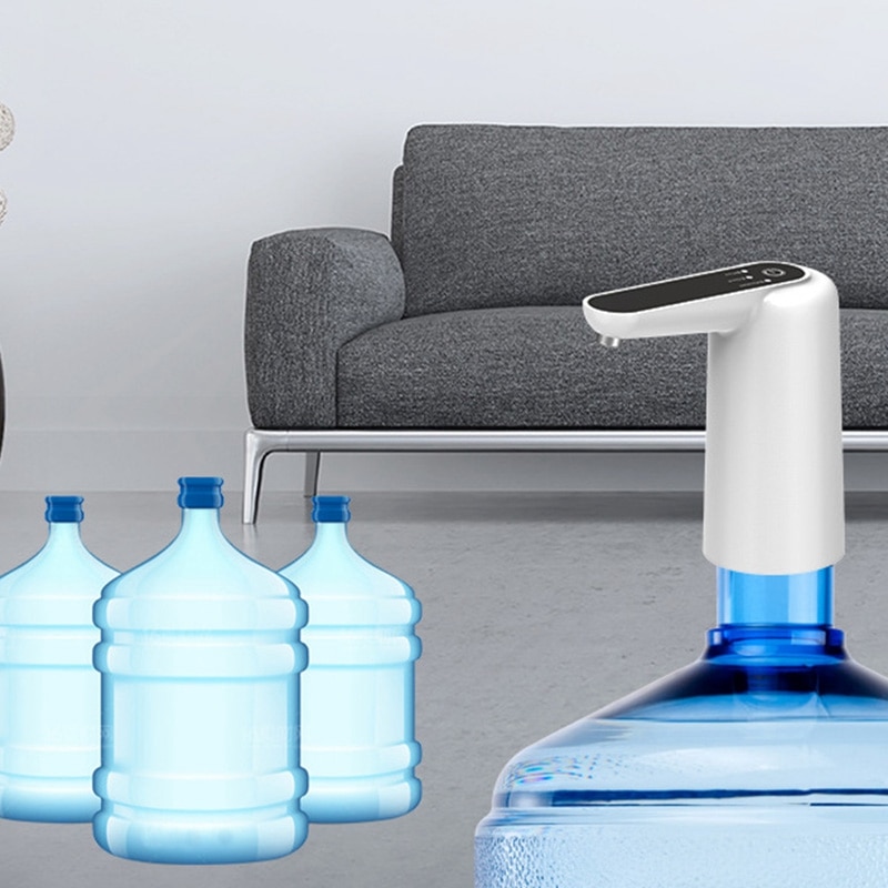 Vatten på flaska automatisk vattenabsorbent med lampa usb-laddningsdetektering vatten elektrisk vattendispenser