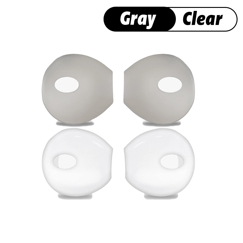 Antypoślizgowe etui na słuchawki robić Airpods Silikonowe, antypoślizgowe gumowe końcówki douszne Nakładki na słuchawki douszne robić iPhone'a Wkładki ochronne douszne: S / wielobarwność