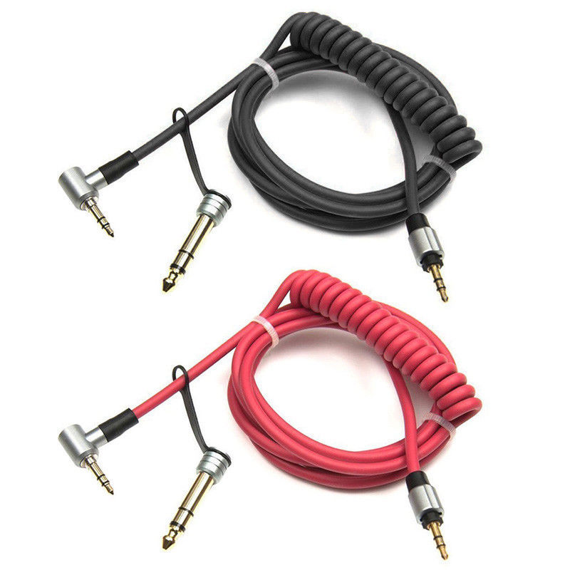 Cable de Audio estéreo de repuesto AUX para Dr Dre Solo/ Pro/ Mixr/ auriculares/estudio para adaptador de auriculares Beats