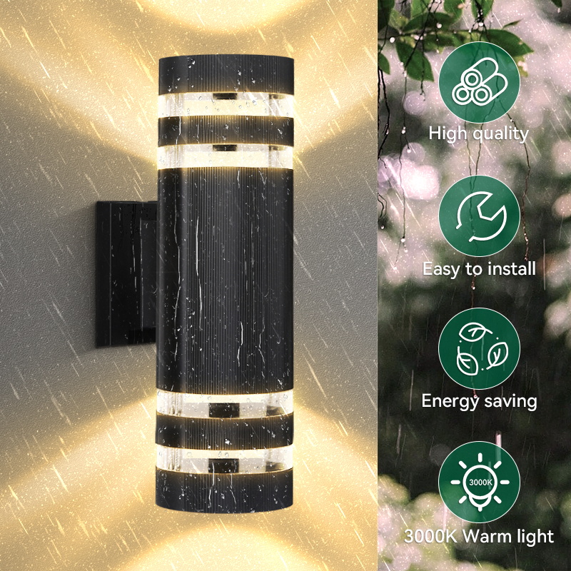 Schansen Verlichting Led Wandlamp Waterdichte Lamp Externe Muur Wasmachine Voor Veranda Straattuin Huisdecoratie E27 Gloeilamp