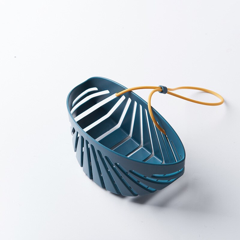 Shell Sink Drain Rack Hanging Bag Sponge Holder Ki... – Grandado