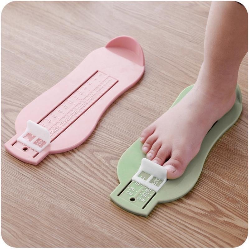 1Pc Voet Heerser Kinderen Voet Lengte Rekenmachine Baby Kinderen Care Voet Meten Schoen Maatregel Baby Nail Care Gauge Gereedschap