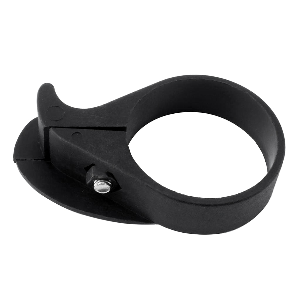 Folding Bike Chainwatcher Single Chain Anti Guide Clamp Adjustable C39-42mm lamp Black for Front Derailleur