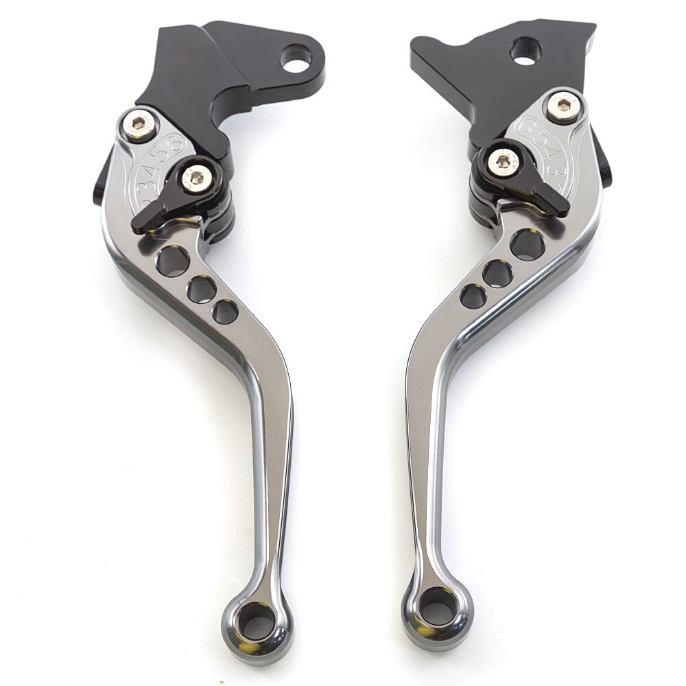 For FB Mondial Pagani 300 125 HPS 125 300 HPS125 HPS300 Motorcycle Accessories CNC Aluminum Adjustable Brake Clutch Levers: 147mm Gray