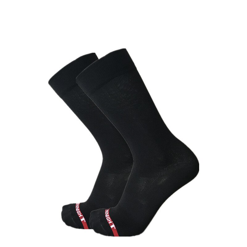 Professionele Fietsen Sokken Fiets Sokken Compressie Sportsokken Outdoor Wandelen Klimmen Running Sokken: Black