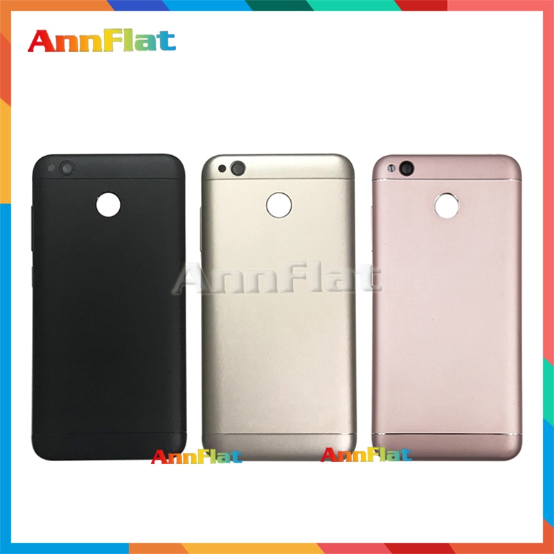 For Xiaomi Redmi 4X Metal Back Housing Battery Cover Door Rear Cover Replacement