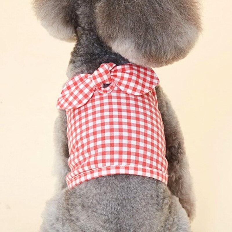 Small Dog Costume Summer Cat Yorkshire Yorkie Skirt Puppy Dog Clothes Chihuahua Pomeranian Poodle Bichon Schnauzer Clothing Vest