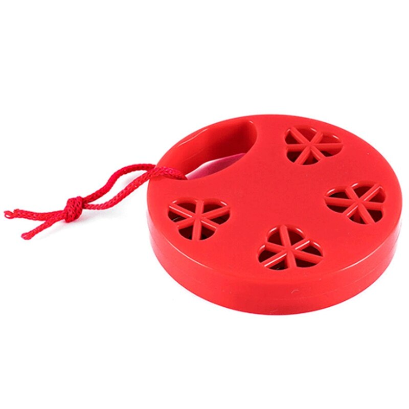 Bloc De Percussion En Plastique Rouge - Instrument Latin Pour Batterie (2 Tailles)