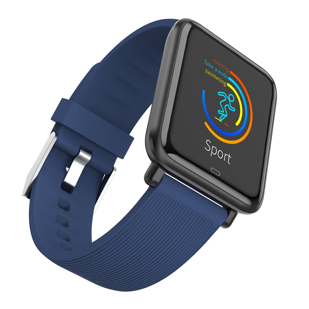 Imsoi  q9t 1.3 inch smartwatch temperatuurhorloges bloed zuurstof hartslag bloeddrukmeter fitness tracker smartwatch