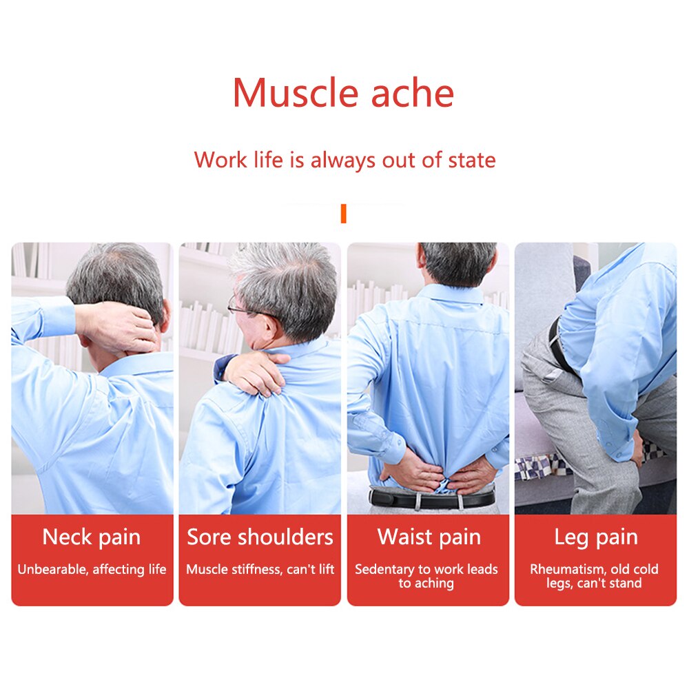 Electrical Neck Massager Body Shoulder Back Massage 4D Kneading Infrared Heating Car Home Best Relaxation Relieve Fatigue