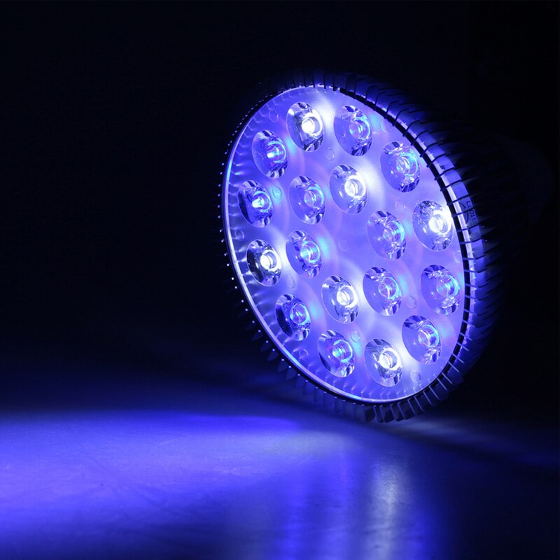 UV IR Red 54W LED Aquarium light Led Pet Lighting Fish Tank Lamp Plant Bulb for Saltwater Marine Coral Reef Sump Algae