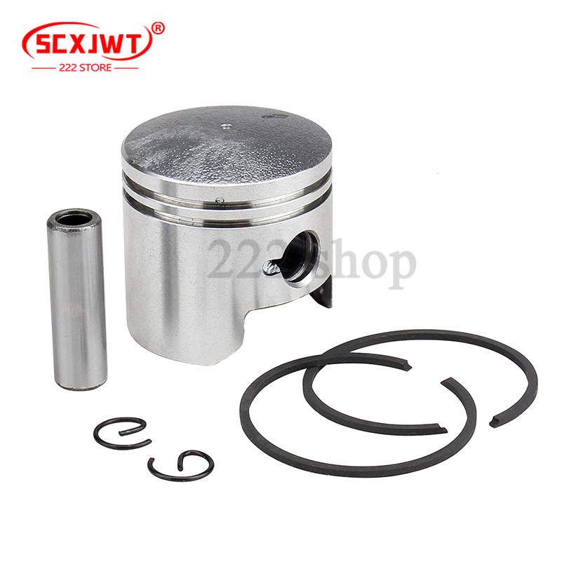 Kit de pistón de cilindro de 40-6 bloques, pasador de 12mm para motocicleta, motor de 2 tiempos de 49cc, Mini Moto Dirt Pocket Bike ATV