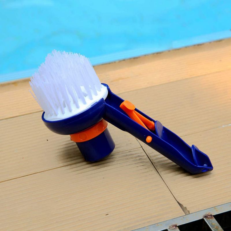 Swimming Pool Steps And Corner Vacuum Brush Cleaning Brushes For Swimming Pools Springs Tubs And Ponds